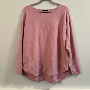Women’s new Premise pink knit pullover sweater size XL